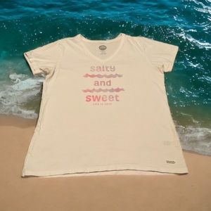 Life is Good beach tee